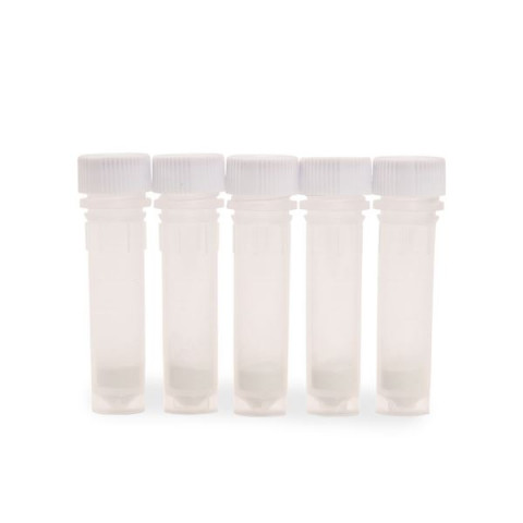 2Ml Tube, White, Bacteria, 100/Box